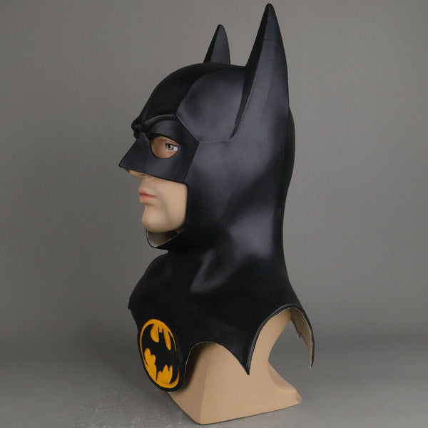 The Batman Full Head Mask Cosplay Superhero Bruce Wayne Mask Props 1989 Version