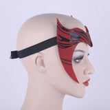 Scarlet Witch Cosplay Crown Headpiece Women Helmet Mask Props PVC