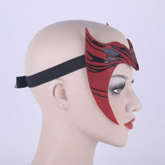 Scarlet Witch Cosplay Crown Headpiece Women Helmet Mask Props PVC