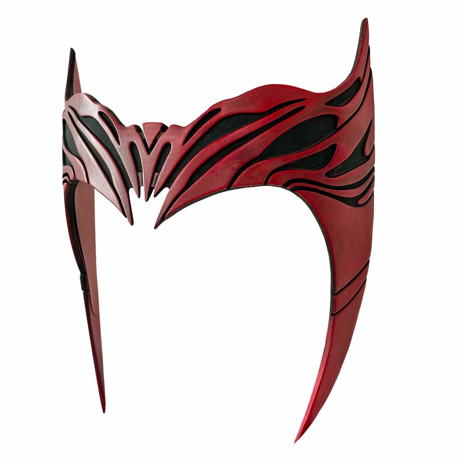 Scarlet Witch Cosplay Crown Headpiece Women Helmet Mask Props PVC