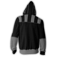 2019 New Movie SW The Rise of Skywalker Zip Hoodie Men and Women Cosplay Sweater Anime Costume 3D Printing
