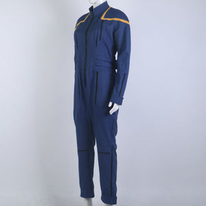 Star Trek Enterprise Duty Jumpsuit Uniforms Captain Jonathan Archer Cosplay Costumes