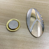 Star Trek Discovery 3 Fleet Admiral Charles Vance Magnet Pin Brooches Badge Accessories