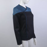 Star Trek Picard 3 Command Red Uniforms Cosplay Starfleet Female Gold Blue Top Shirts